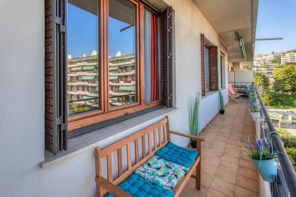 L45 Suite St Marguerite Sea View/ Balcon, Parking Wifi Niza Exterior foto