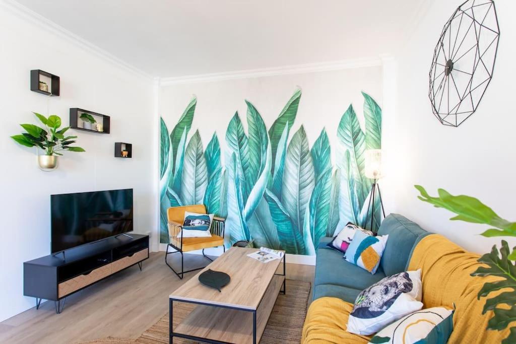 L45 Suite St Marguerite Sea View/ Balcon, Parking Wifi Niza Exterior foto