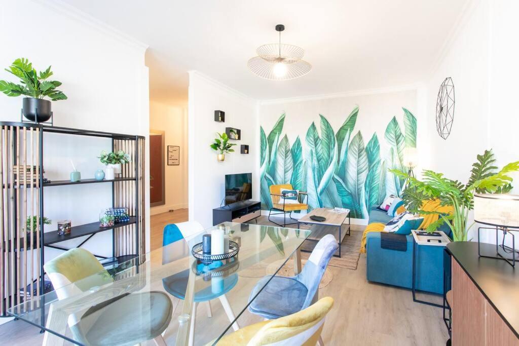 L45 Suite St Marguerite Sea View/ Balcon, Parking Wifi Niza Exterior foto